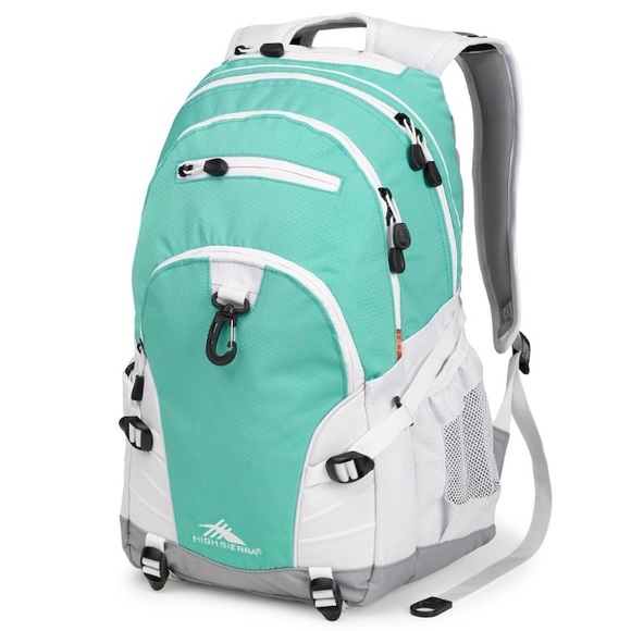 High Sierra Handbags - High Sierra Teal and White Loop Backpack NWOT